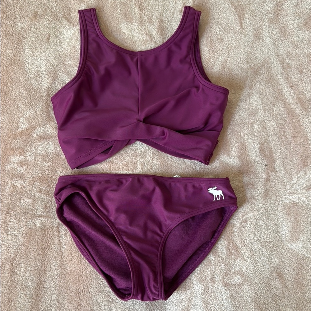 Abercrombie Kids Purple Bikini Set